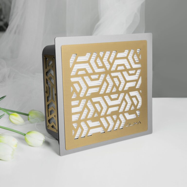 Built-in nail dust collector ÜLKA Premium Gold Grey 2 Built-in_Premium_gold_grilles_07