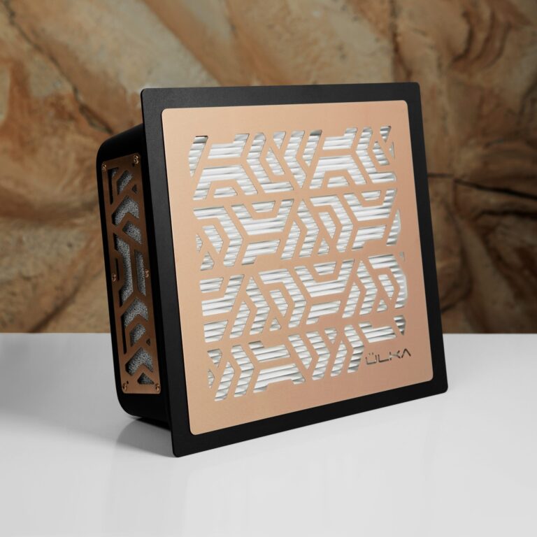 Built-in nail dust collector ÜLKA Premium Rose Gold Black 2 Built-in_Premium_rose_grilles_04
