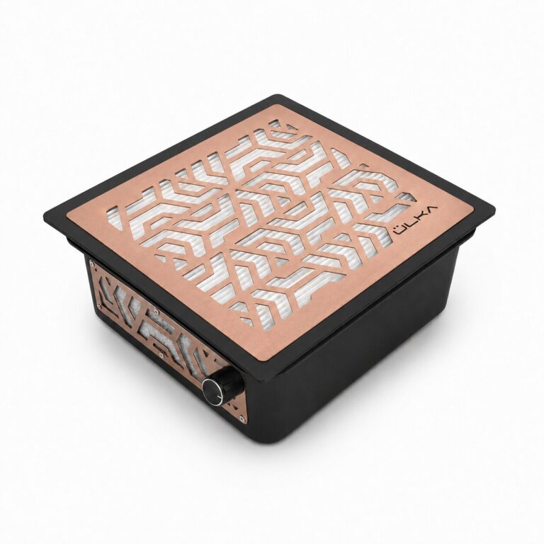 Built-in nail dust collector ÜLKA Premium Rose Gold Black 1 Built-in nail dust collector ÜLKA Premium Rose Gold Black