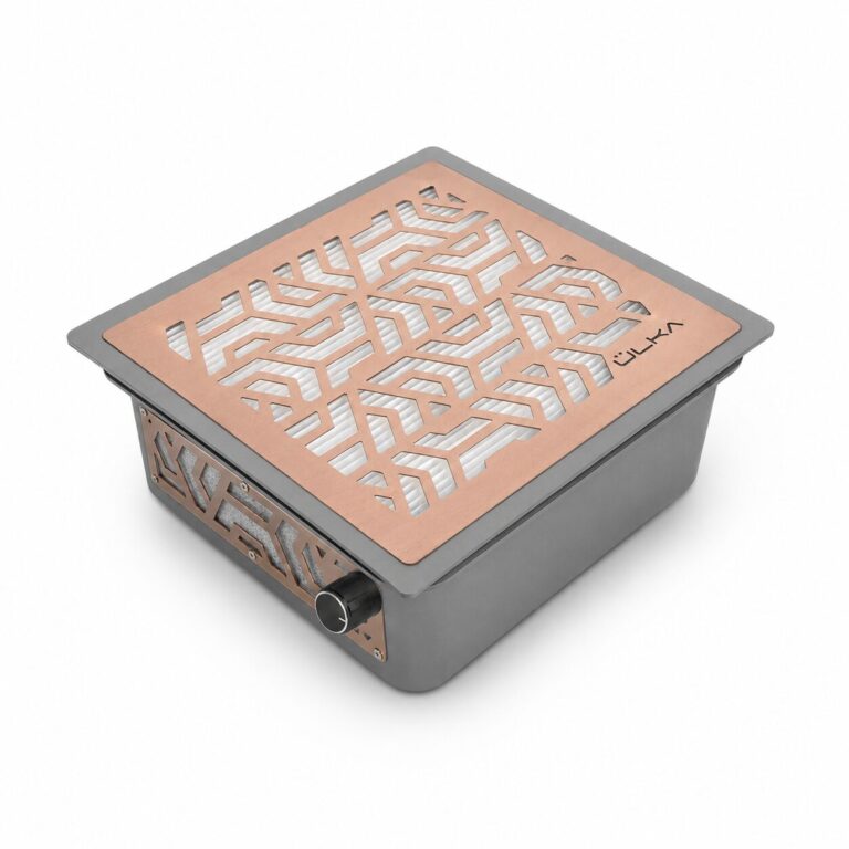 Built-in nail dust collector ÜLKA Premium Rose Gold Grey 1 Built-in nail dust collector ÜLKA Premium Rose Gold Grey
