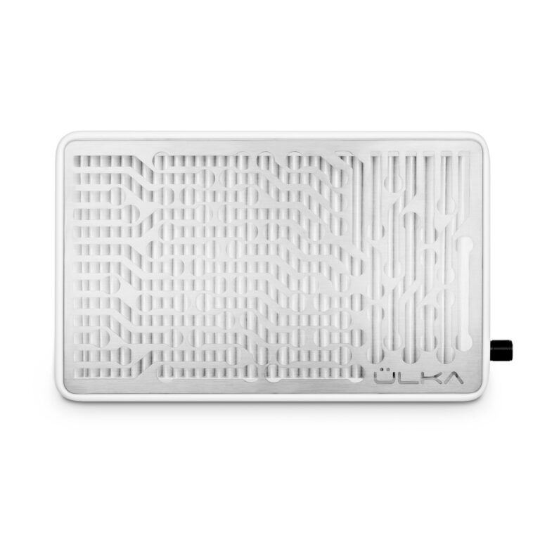 Nail dust collector ÜLKA Nano Silver White 1 "Tabletop nail dust collector ÜLKA Nano Silver White"