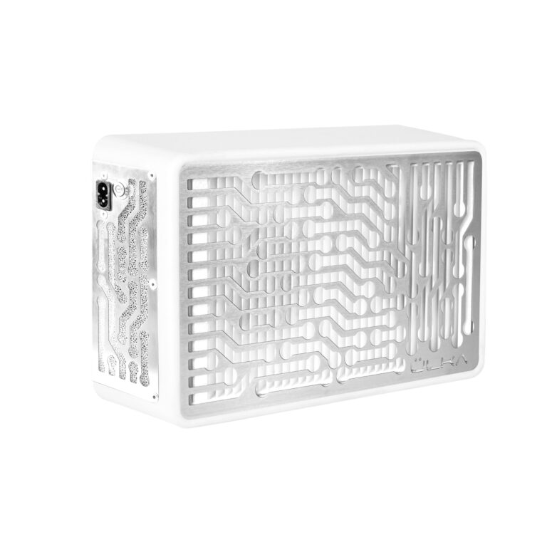 Nail dust collector ÜLKA Nano Silver White 2 "Tabletop nail dust collector ÜLKA Nano Silver White"