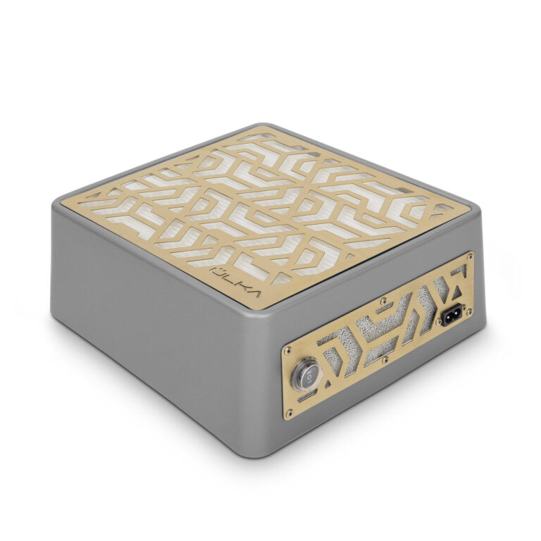 Nail dust collector ÜLKA Premium Gold Grey 2 Premium_Grey_and_Gold_Grille_02