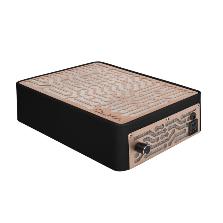 Nail dust collector ÜLKA Nano Rose Gold Black 1 "Tabletop nail dust collector ÜLKA Nano Rose Gold Black"