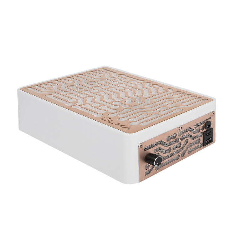 Nail dust collector ÜLKA Nano Rose Gold White 1 "Tabletop nail dust collector ÜLKA Nano Rose Gold White"