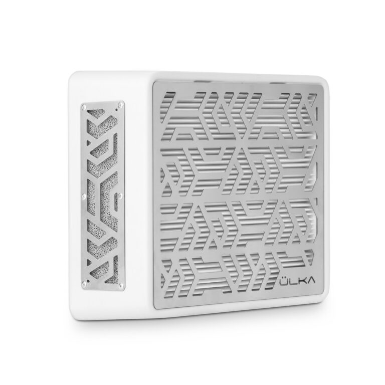 Nail dust collector ÜLKA Premium Silver White 5 ÜLKA_Premium_white_05