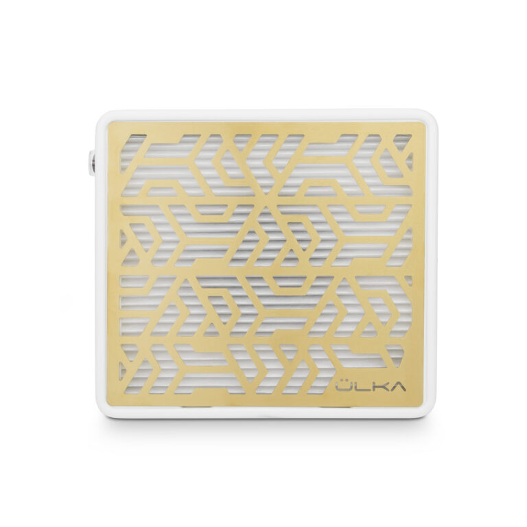 Nail dust collector ÜLKA Premium Gold White 2 White_Premium_and_Gold_Grille_01