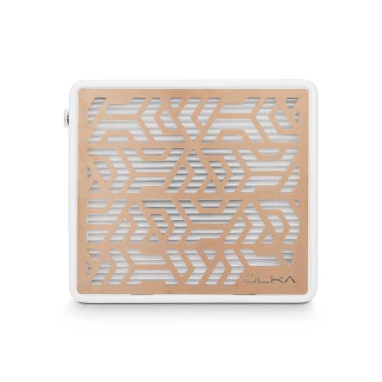 Nail dust collector ÜLKA Premium Rose Gold White 1 Tabletop nail dust collector ÜLKA Premium Rose Gold White