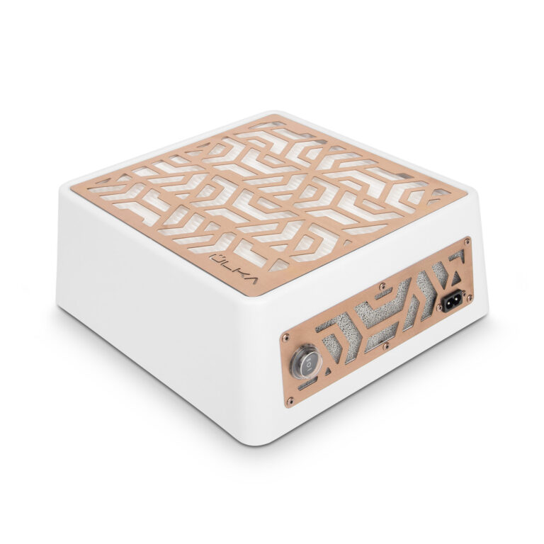 Nail dust collector ÜLKA Premium Rose Gold White 2 White_Premium_and_Rose_Grille_02